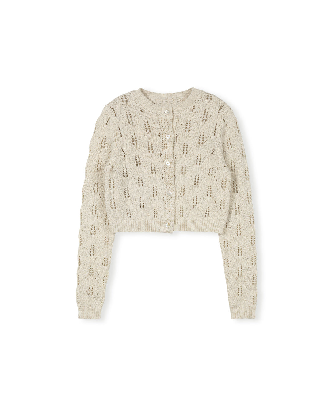 Salli Pointelle Knit Cardigan