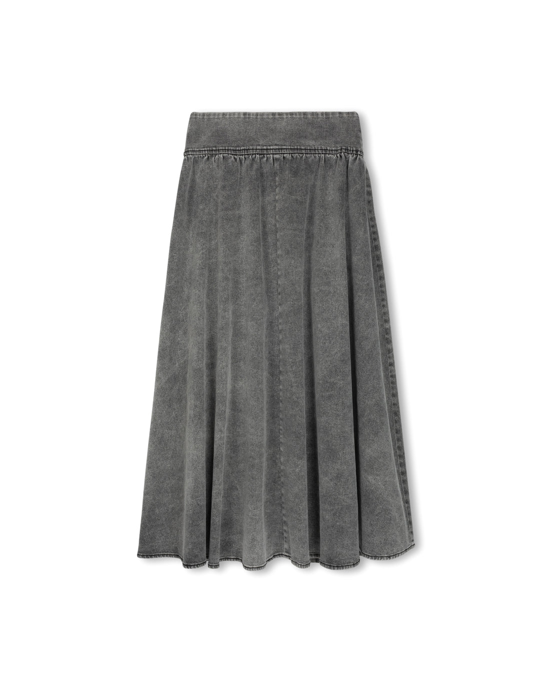 Denim Flared Skirt - Junees