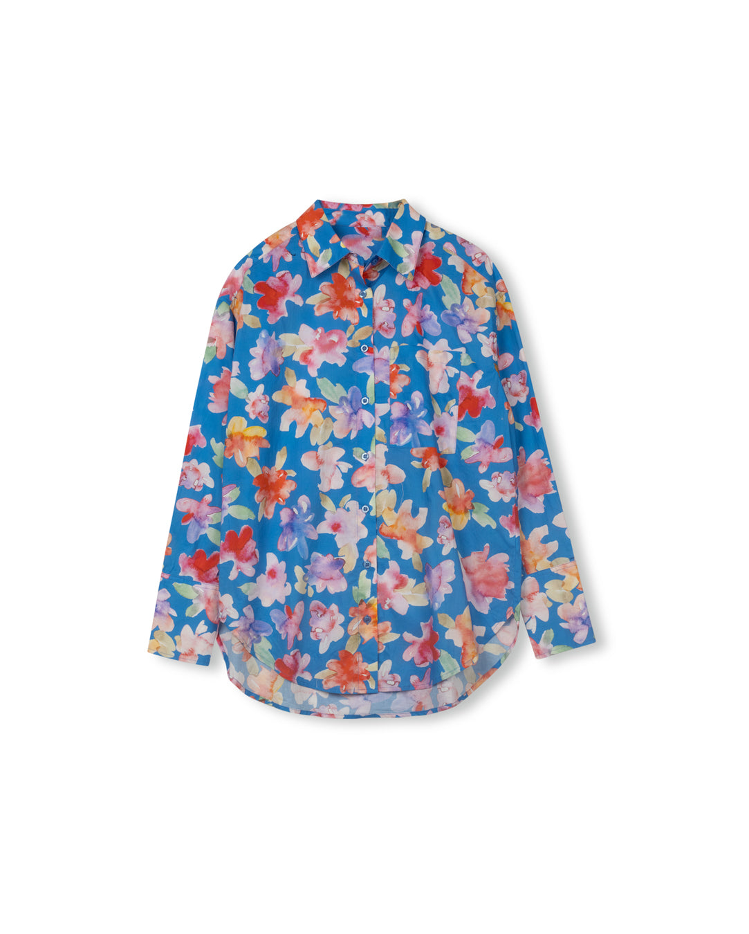 Floral Print Blouse - Junees