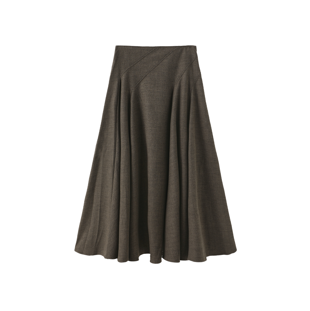 Diagonal Seam Skirt