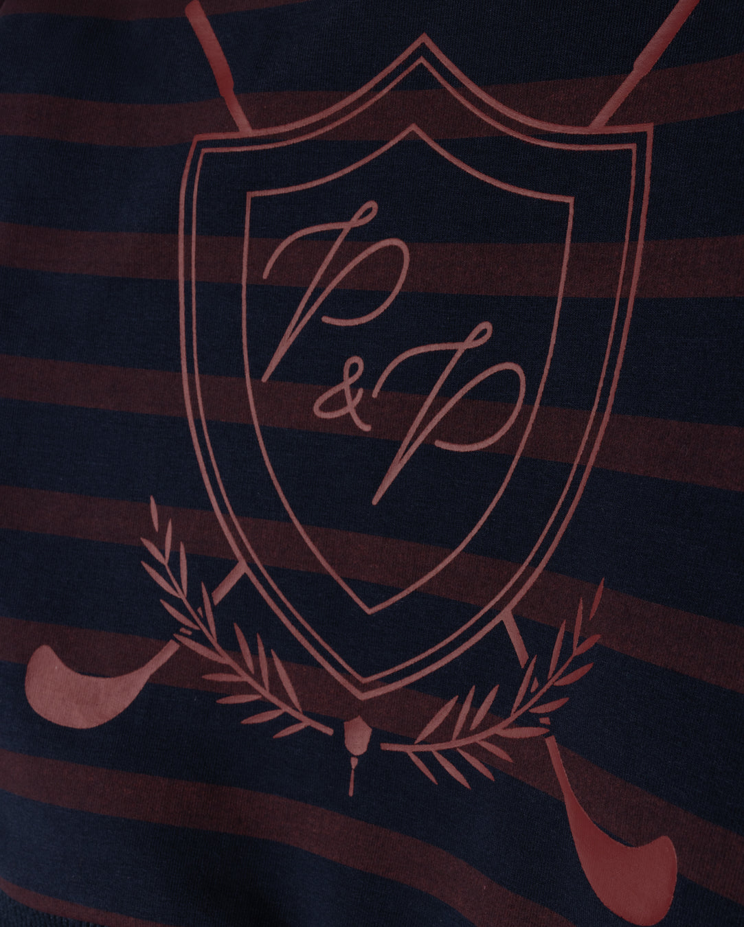 Tema Embroidered Emblem Sweater Set C-23168