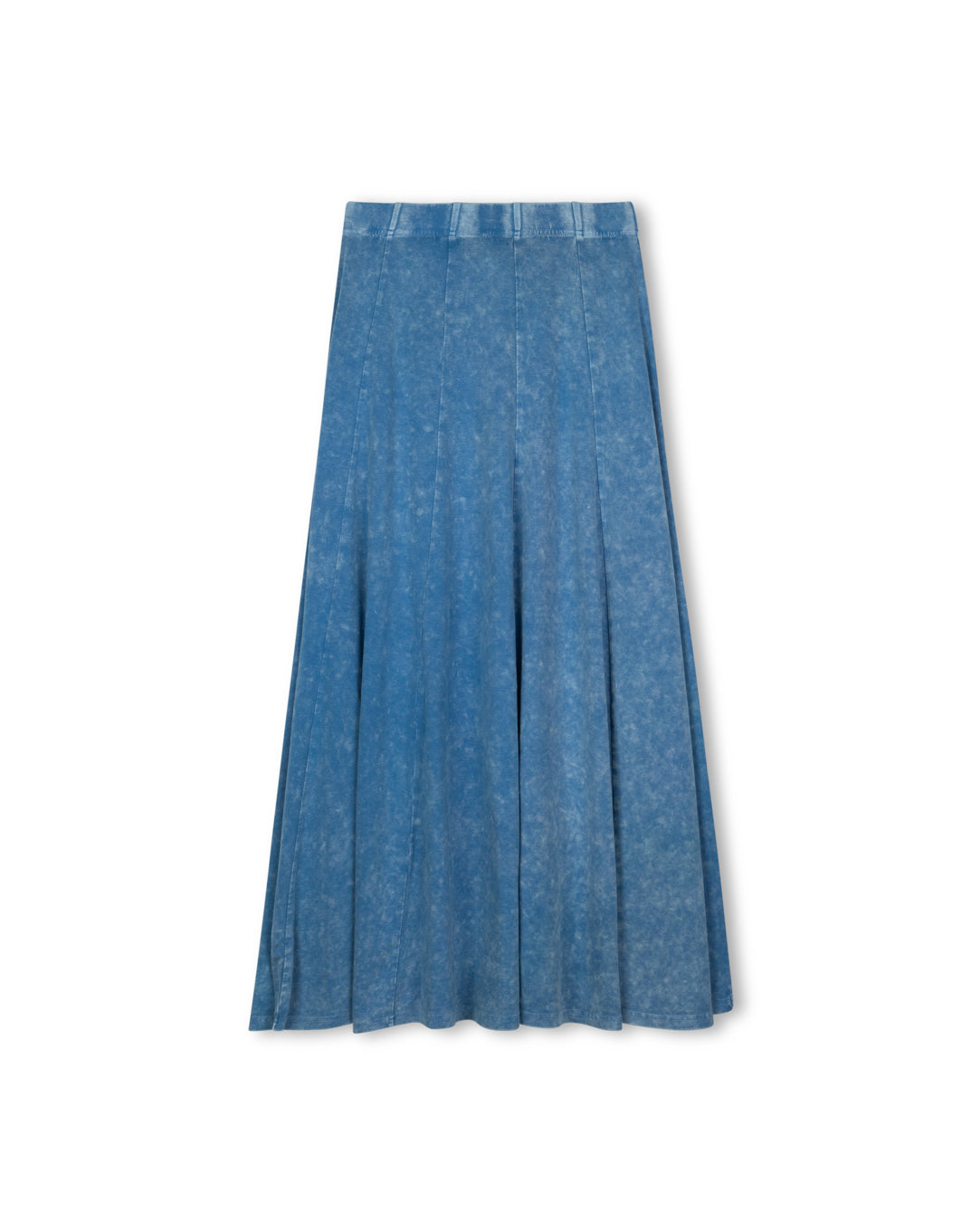 Paneled Midi Mineral Wash Skirt - Junees