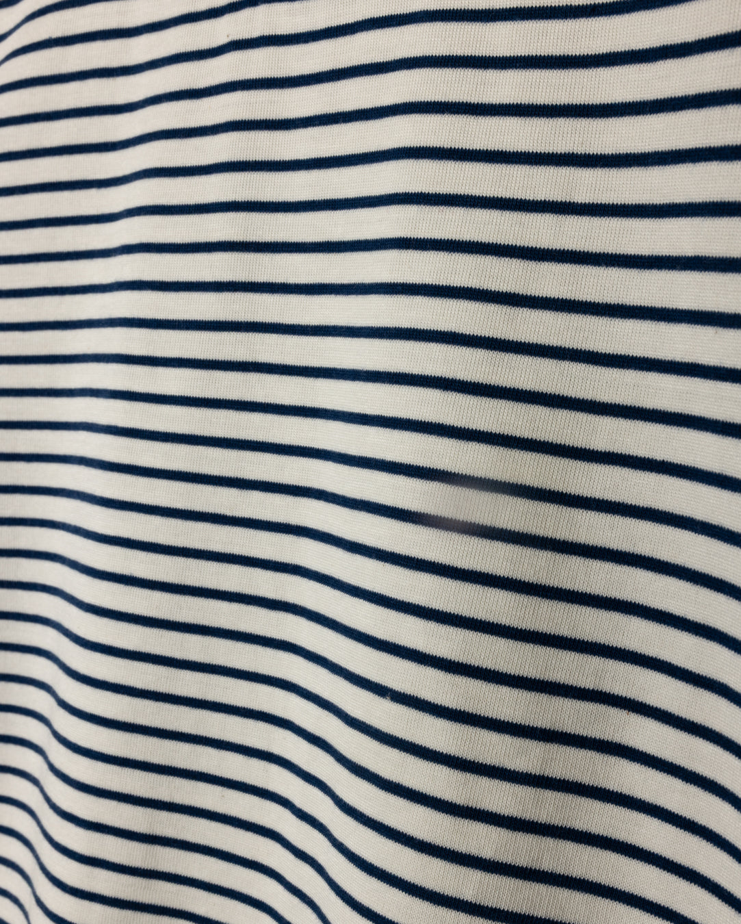 Striped Seamed Detailed Tee