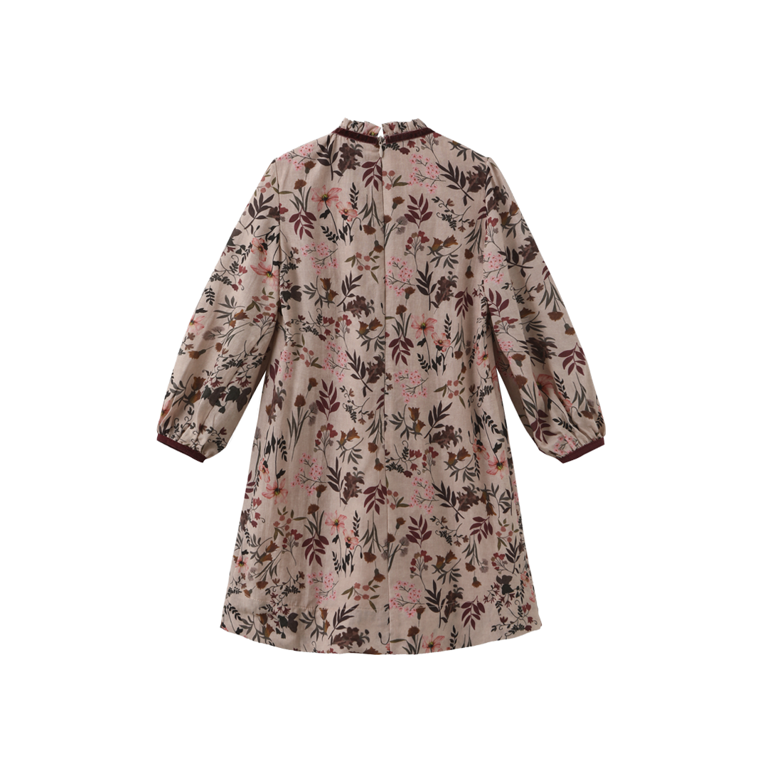 Floral Smocked Detail Dress