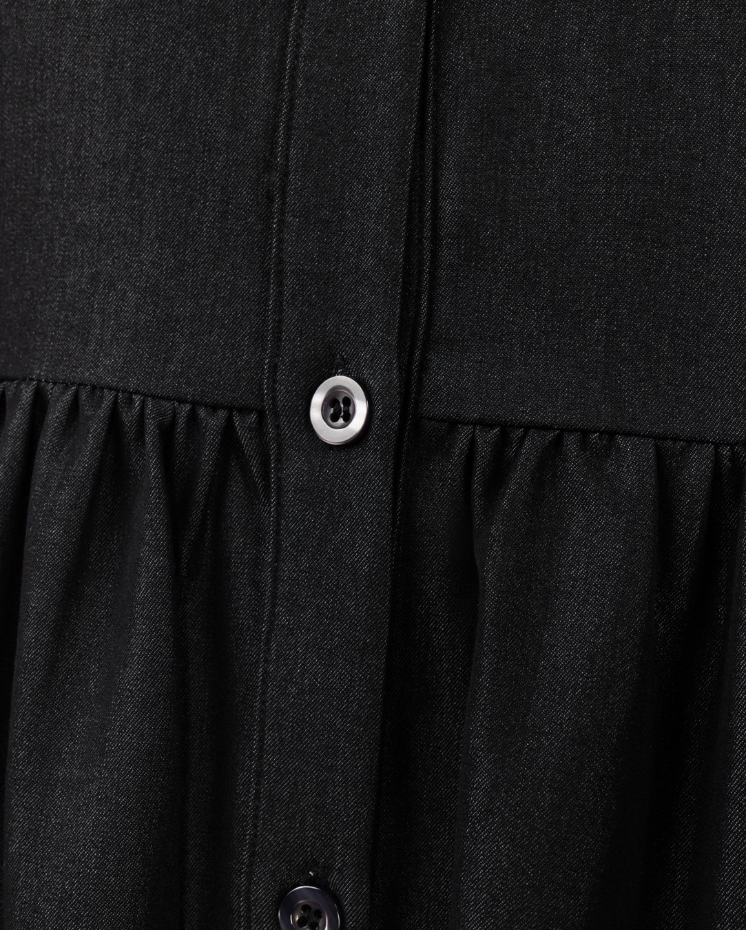 Denim Waisted Maxi Jumper