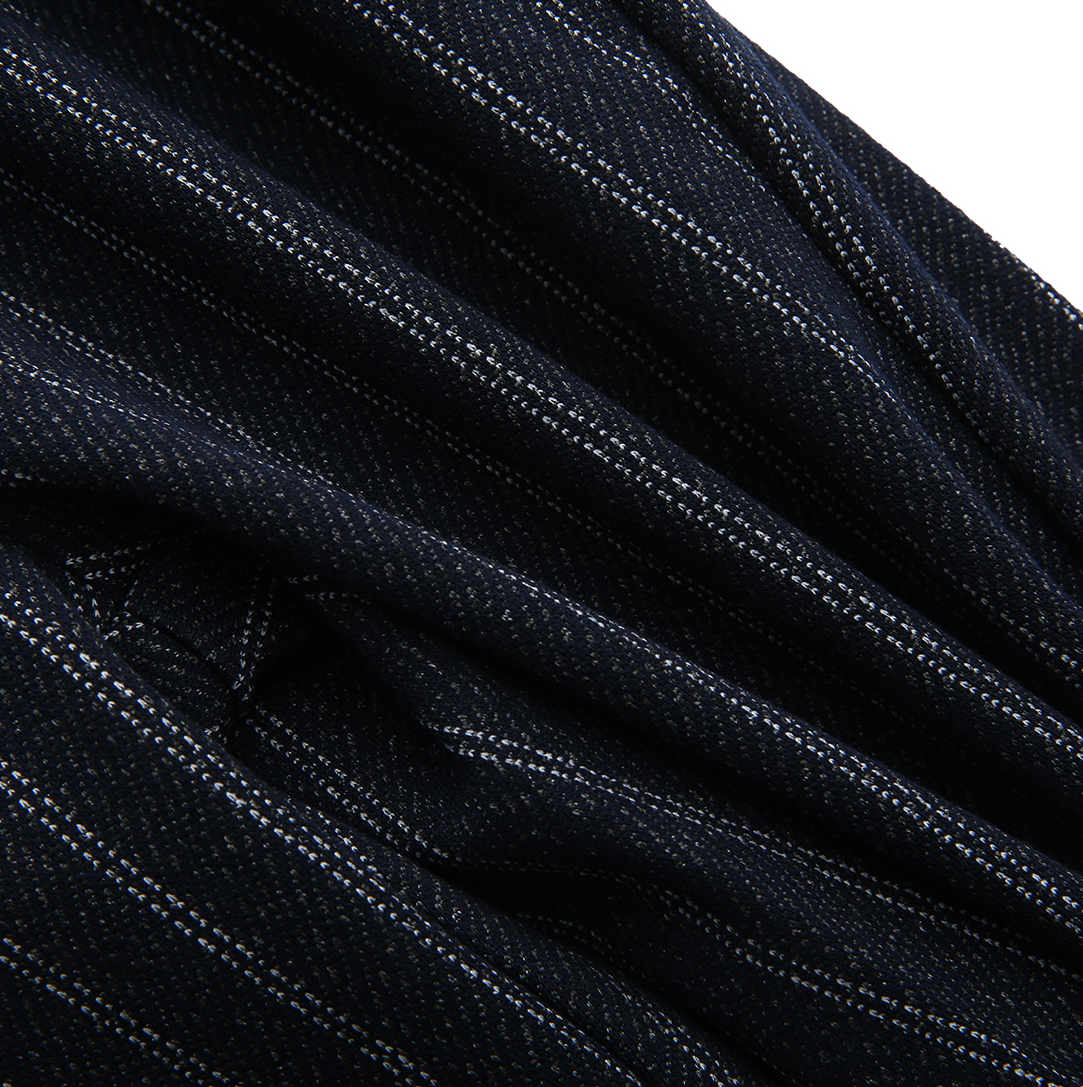 Pinstriped Texture Pants