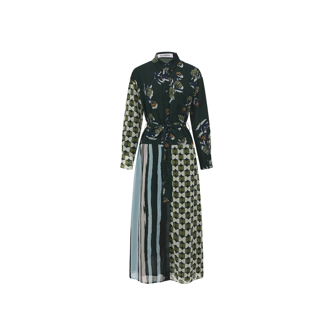 Multi Printed Dress