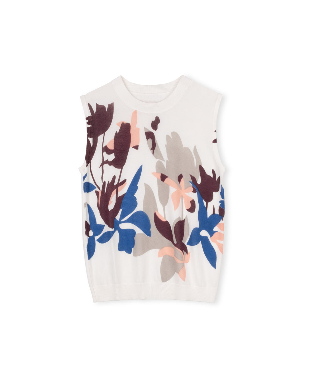 Blanche Printed Tank W-17008
