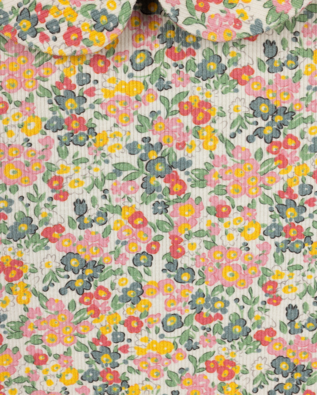 Ribbed Collared T-shirt - Junees