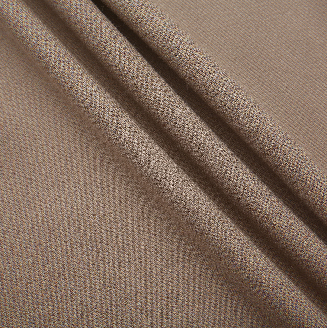 Belted Pocket Wool Skirt