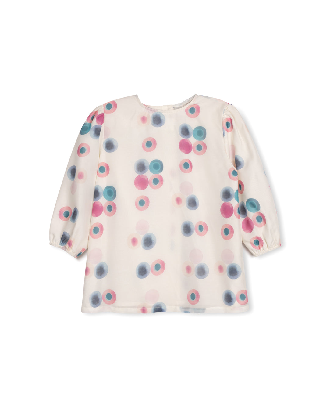 Circle Print Blouse C-19888