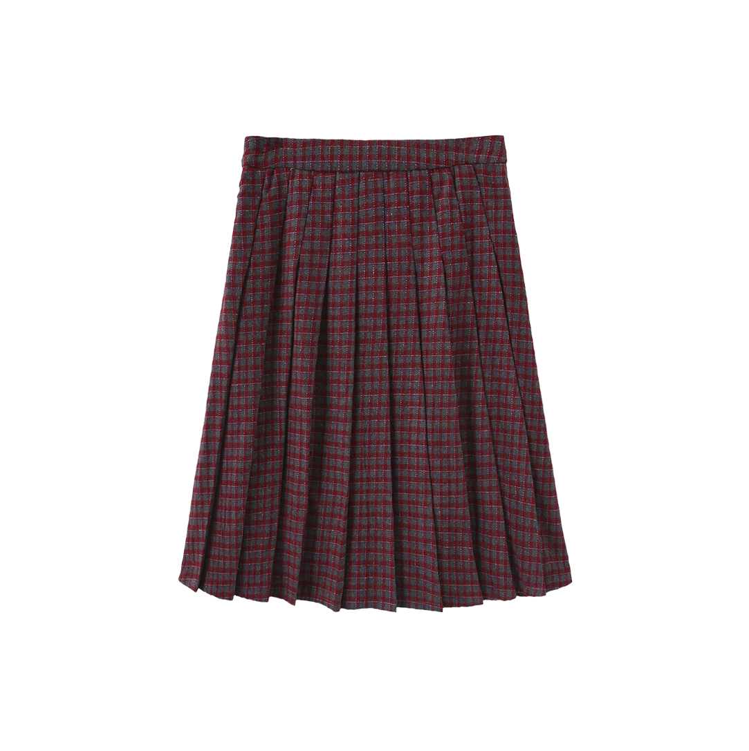 Caro Pleated Short Skirt
