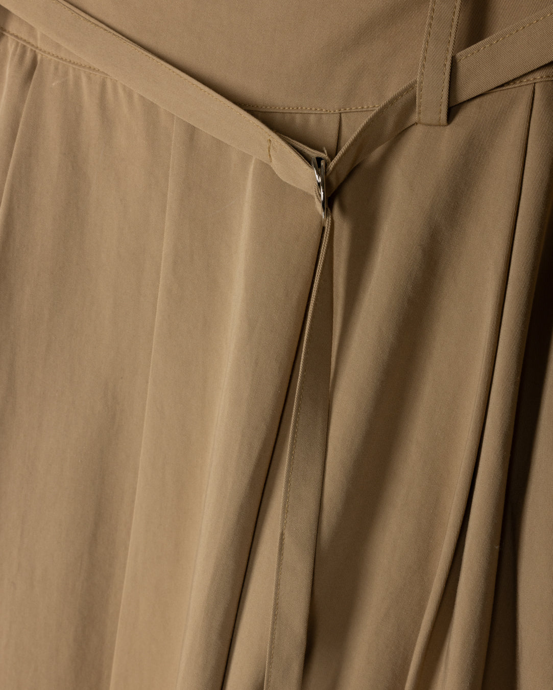 Belted Pleat Skirt