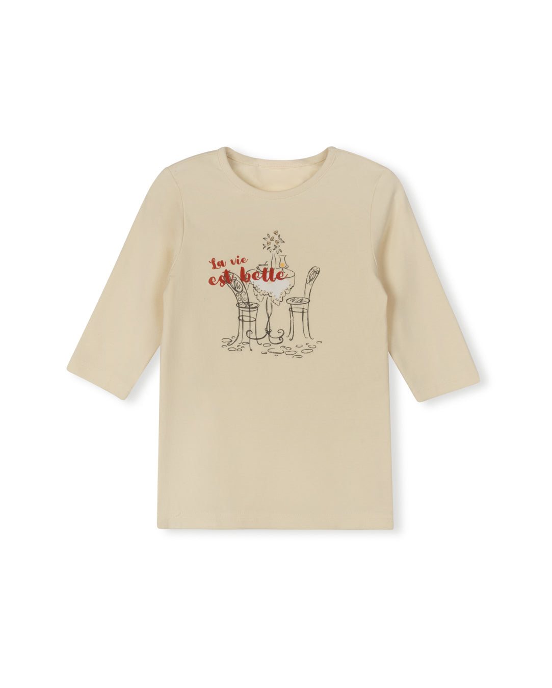 Printed Sketch Word Tee - Junees