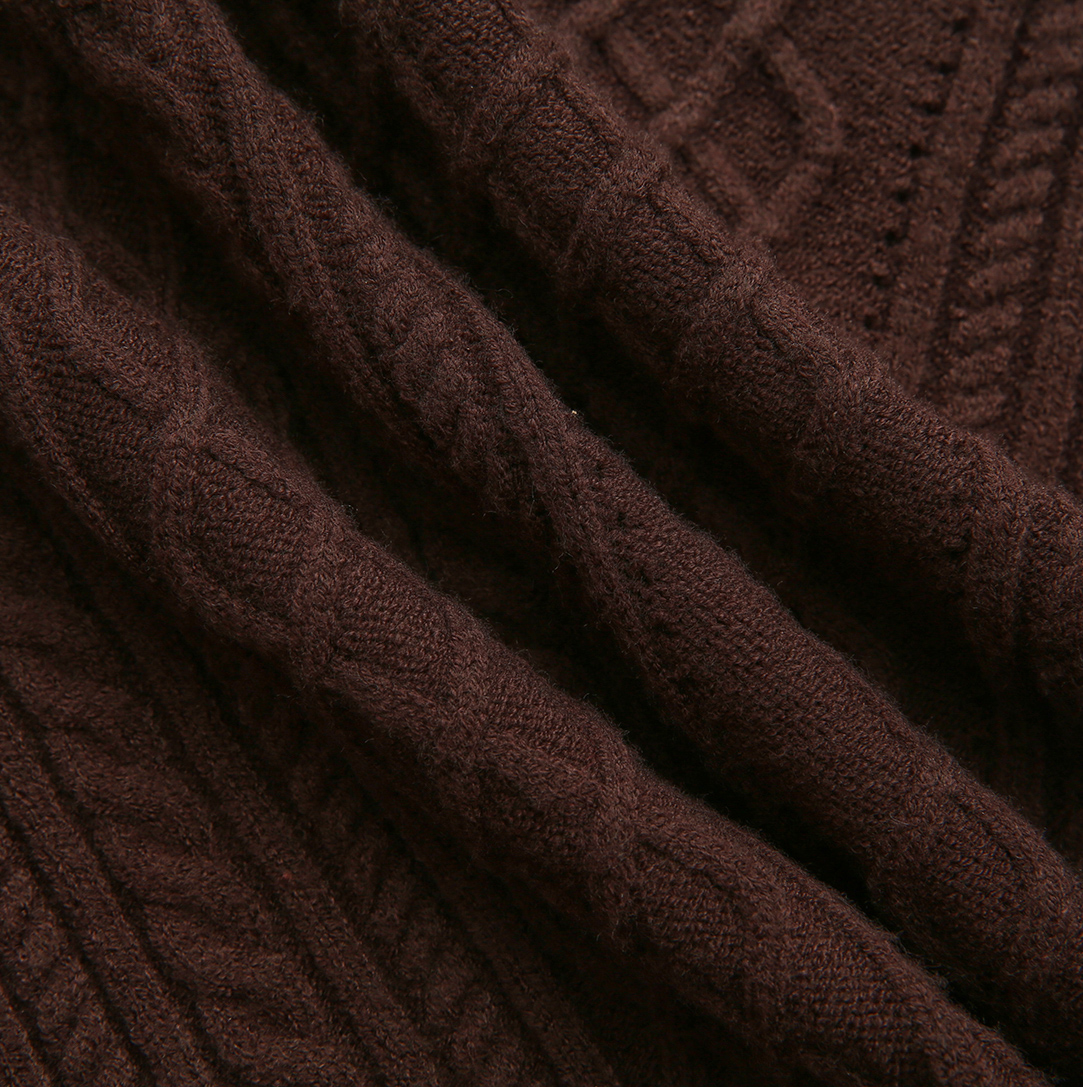 Chunky Knit Ribbed Edge Vest