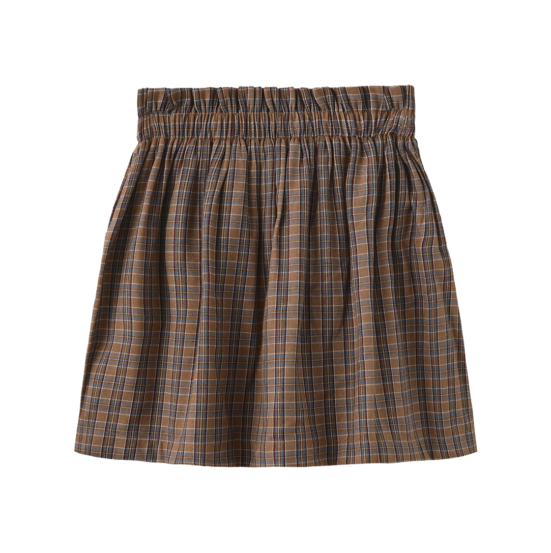 Neal Plaid Skirt