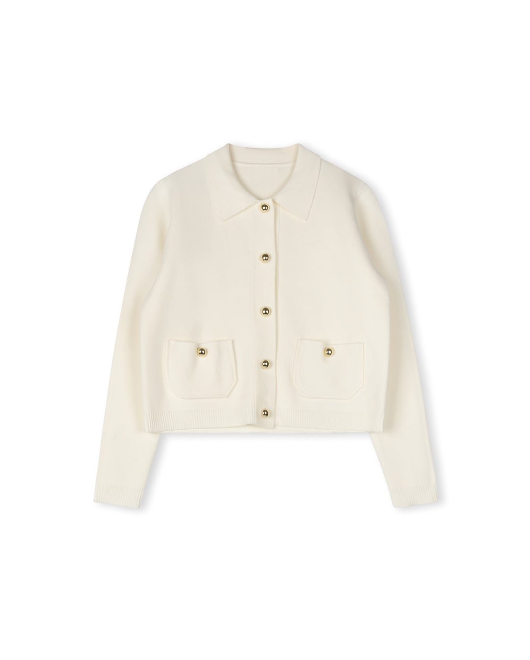 Smooth Knit Pocket Cardigan