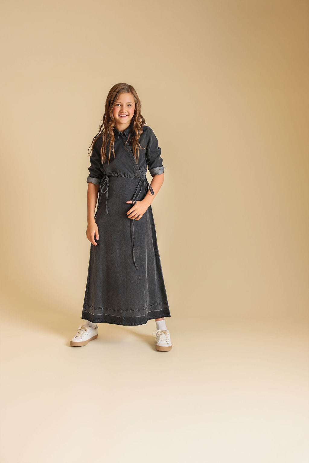 Bruce Chambray Bottom Stamp Jumper