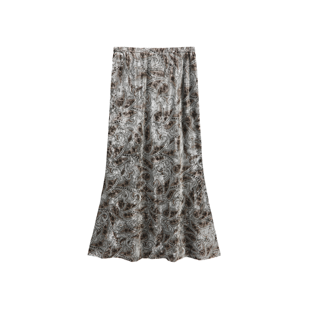 Lena Velvet Winter Slip Skirt