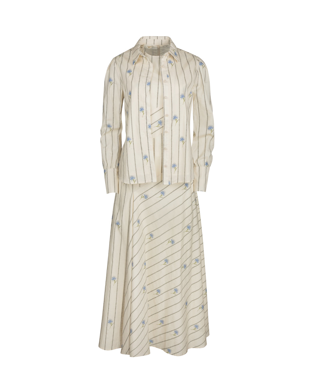 Caswell Pinstripe Blouse