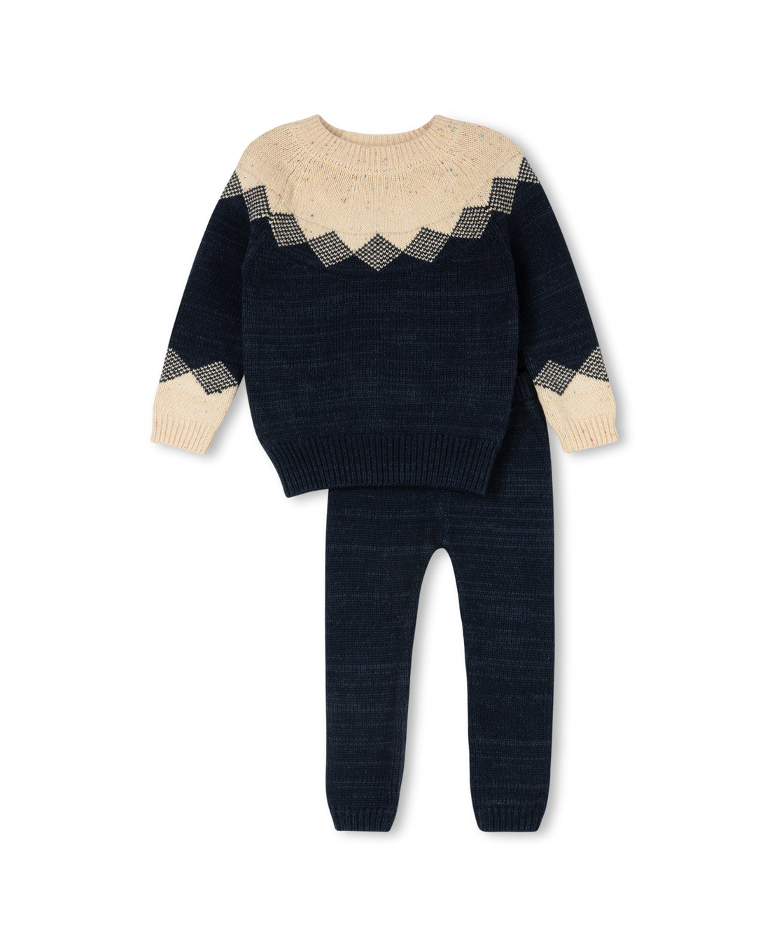 Mara Knit Speckled Sweater Set C-23381