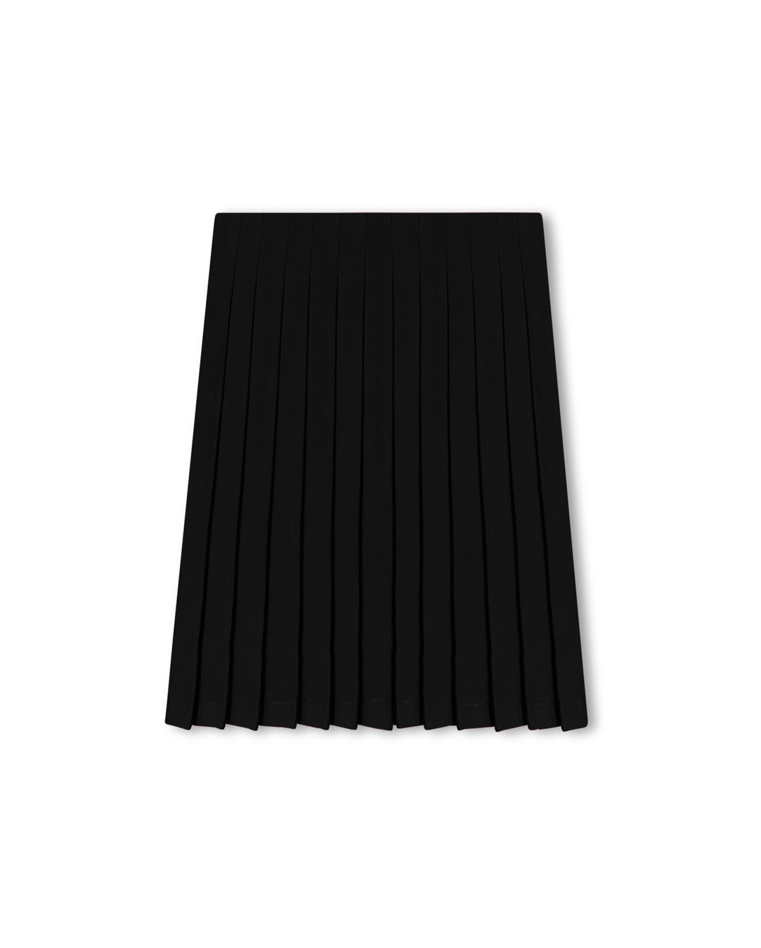 Kylie Textured Wool Skirt