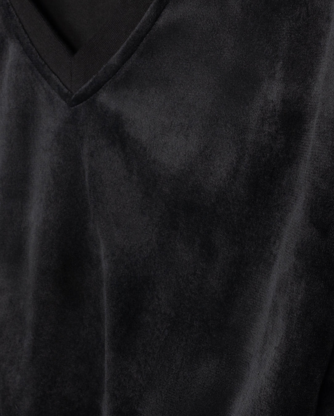 Ribbed Robe With Vest Overlay