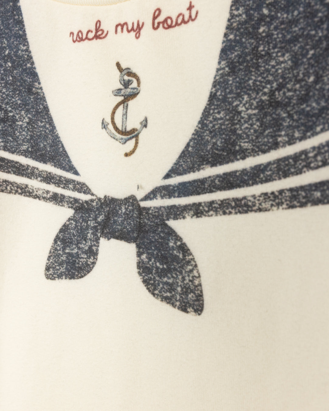 Flake Collar Detail Tee