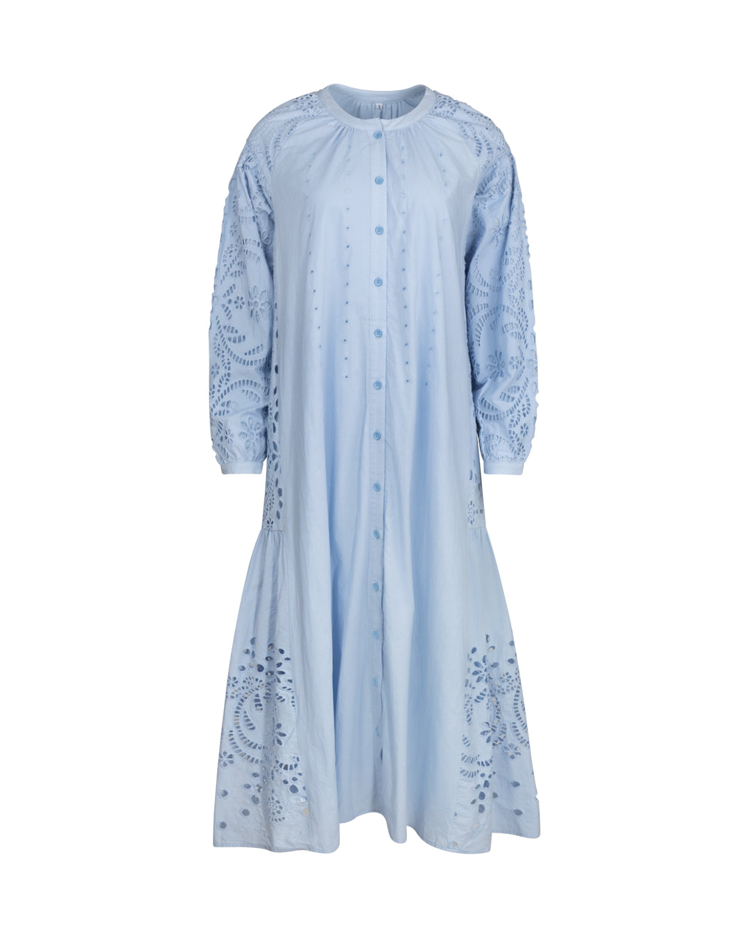 Eyelet Tassle Front Dress