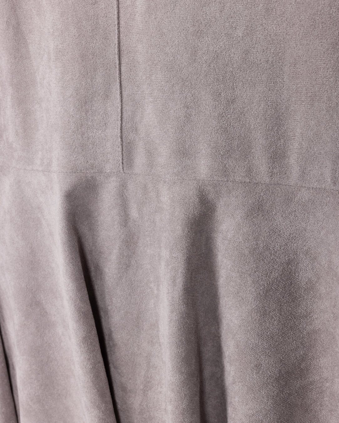 Suede Fit And Flair Skirt