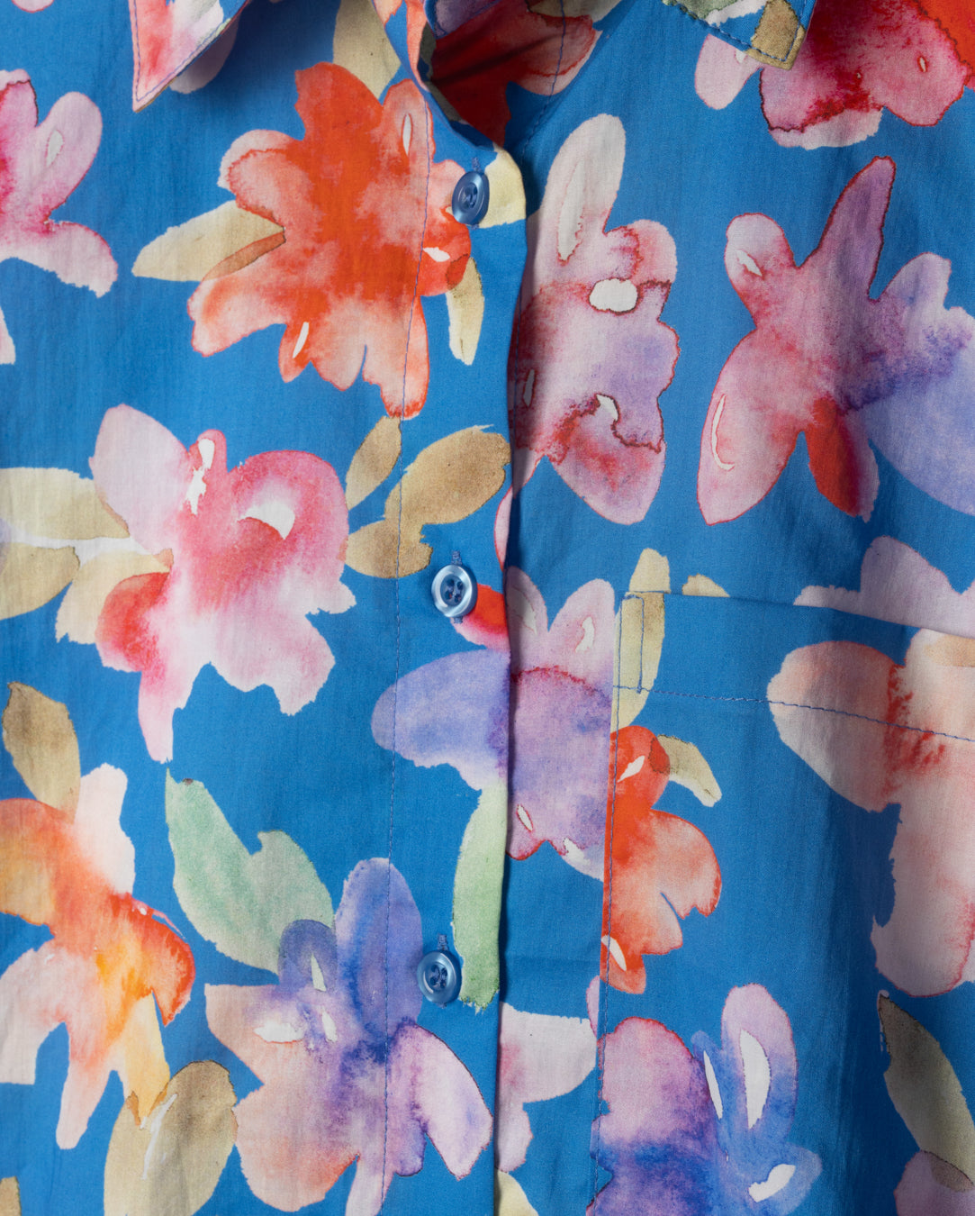 Floral Print Blouse - Junees
