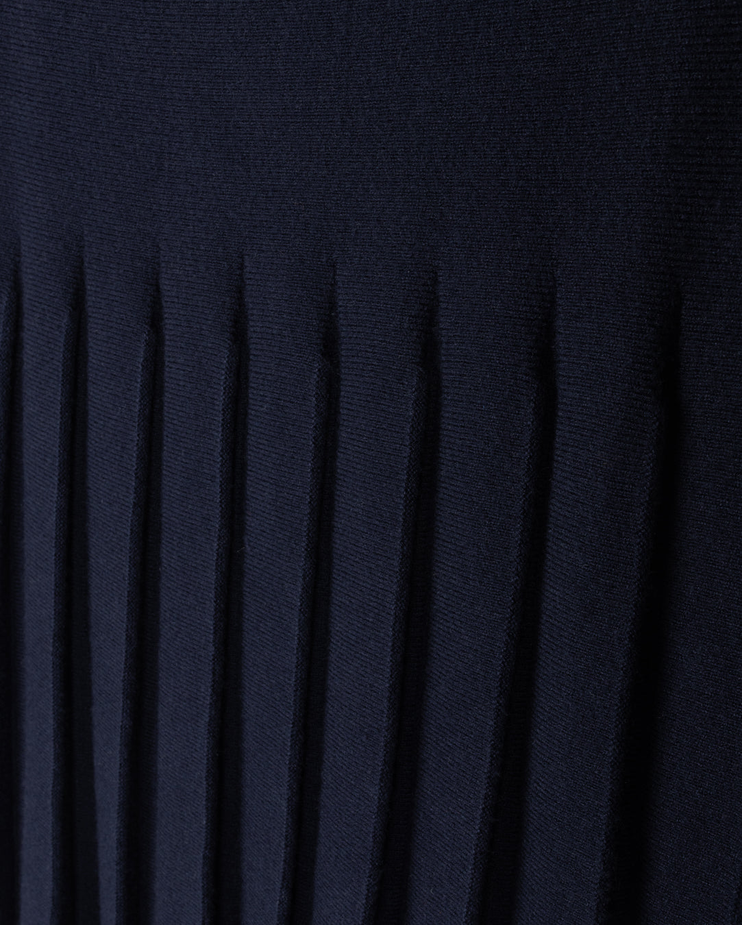 Thick Knit Pleat Skirt