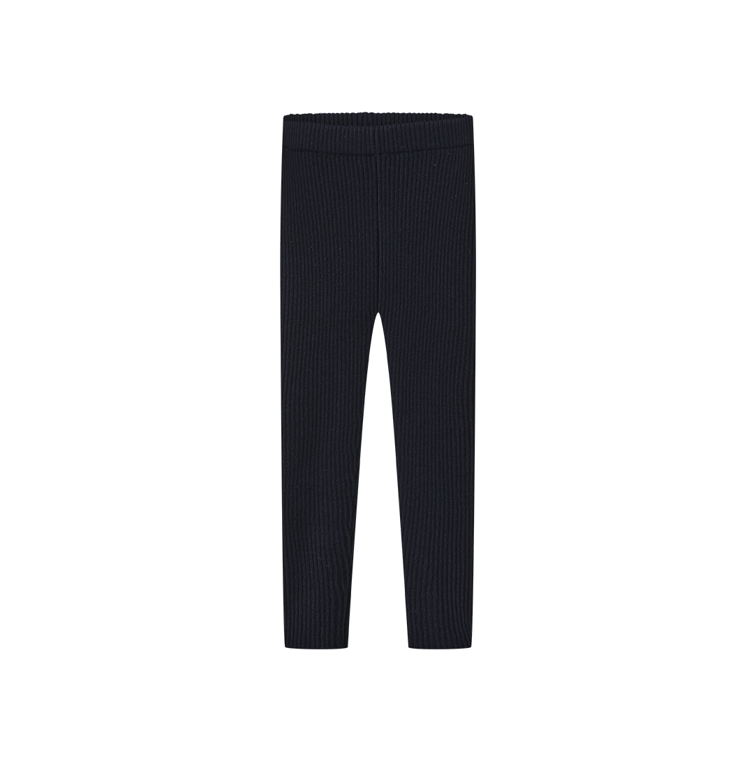 Finer Ribbed Knit Leggings