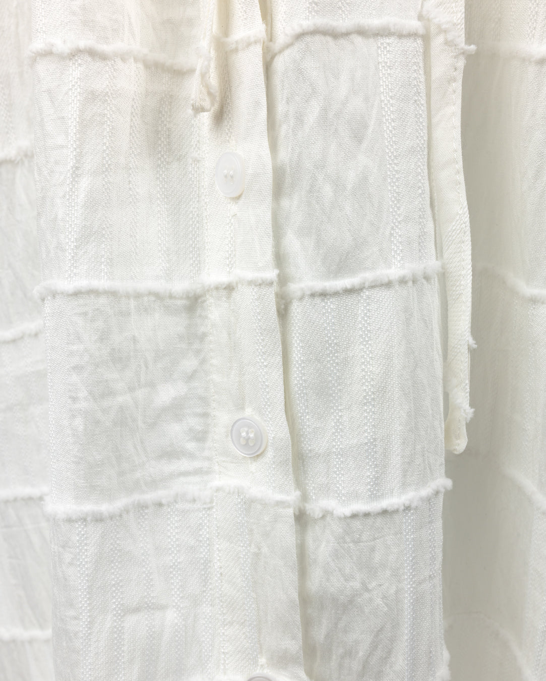 Textured Drawstring Maxi Dress