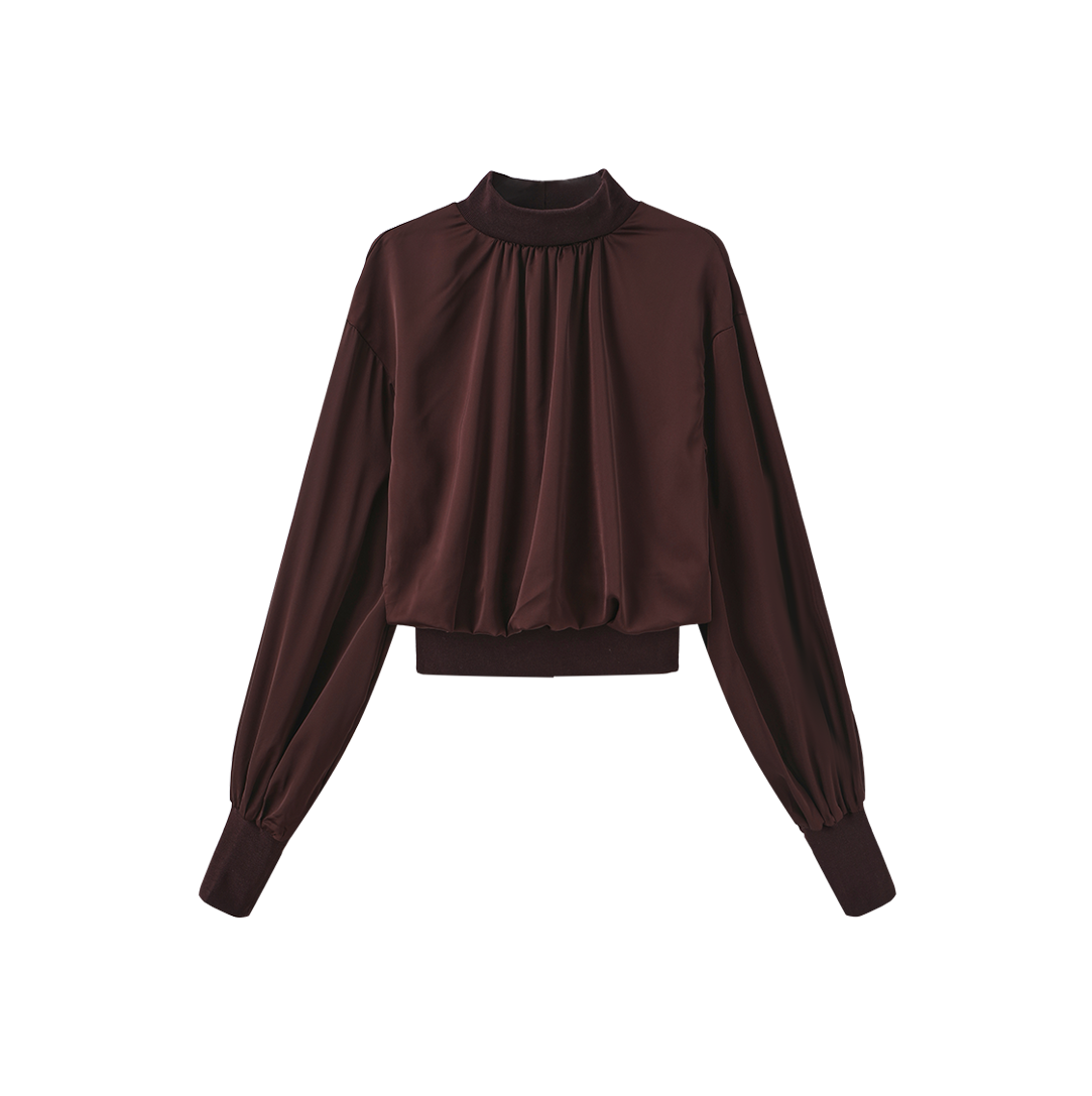 Hypnotic Knit Silk Top