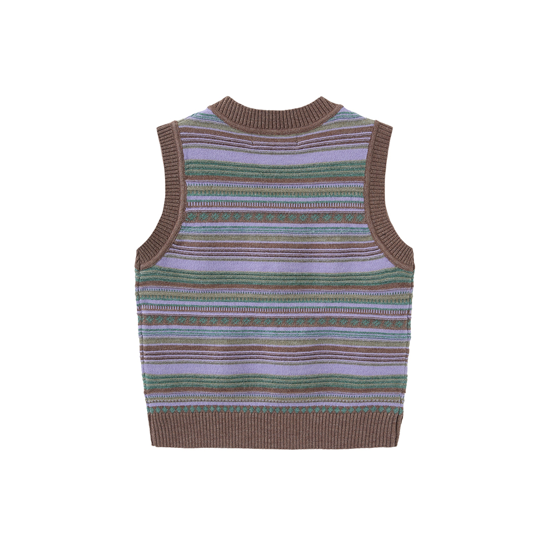 Chill Fairisle Knit Vest
