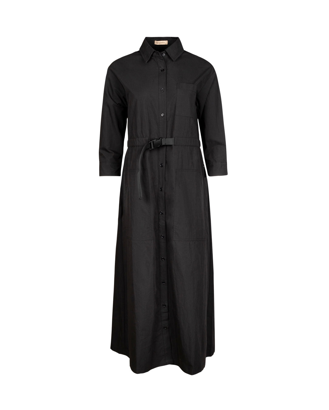 White Poplin Dress - Junees