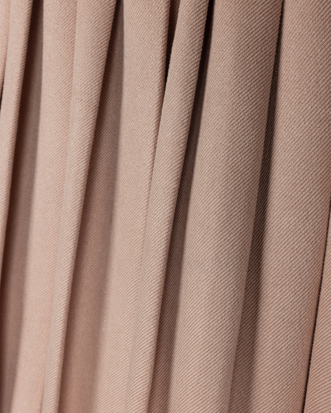 Timber Shimmer Wool Pleated Skirt