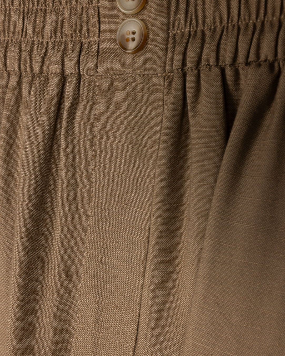 Soft Linen Midi Skirt - Junees