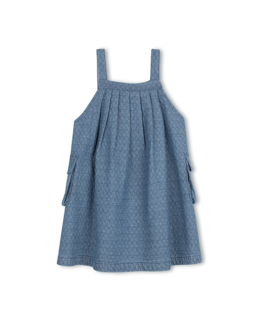 Puffed Denim Pocket Jumper