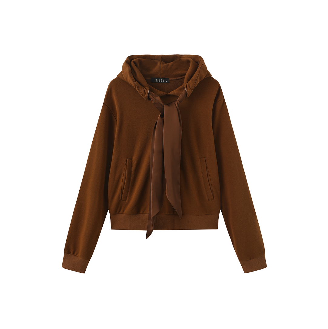 Sweatshirt Drawstring Top