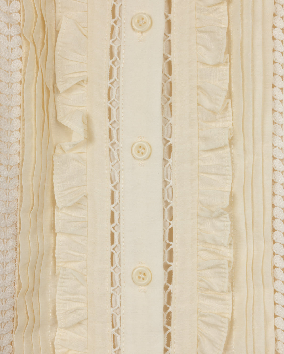 Clemson Lace Cutout Blouse