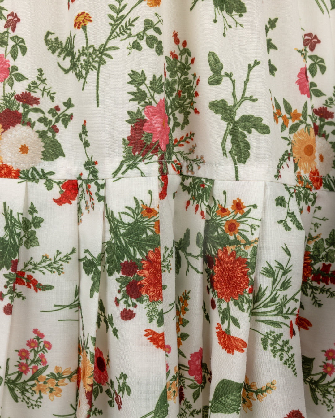 Short Sleeve Pleated Dress