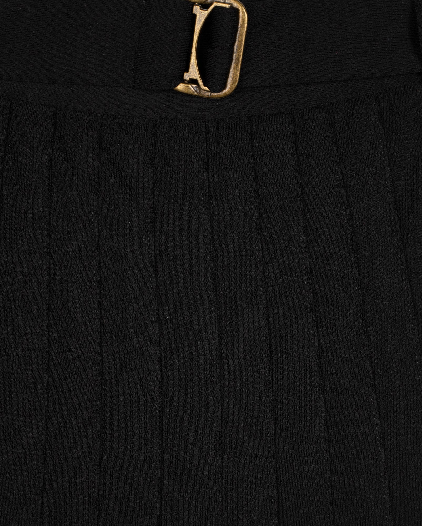 Accordian Pleat Belted Skirt - Junees