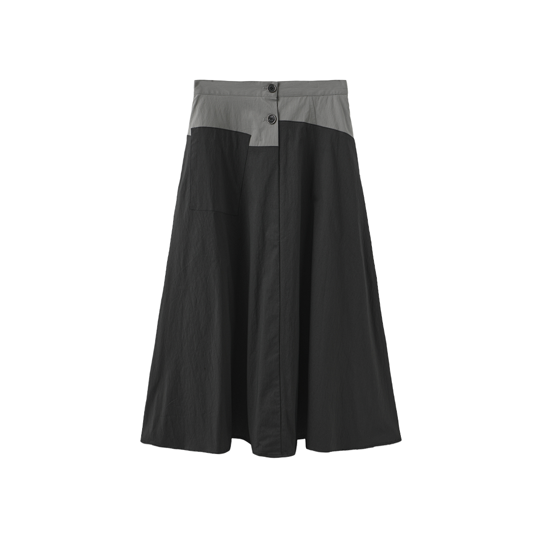 Lily Front Button Midi Skirt