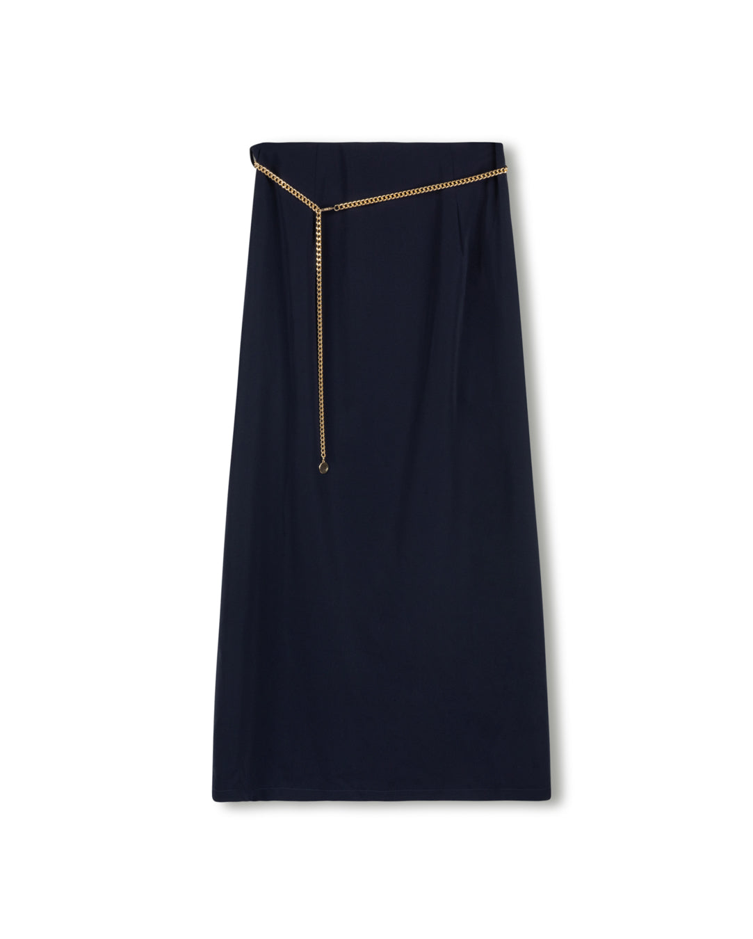 Belt Chain Maxi Skirt - Junees