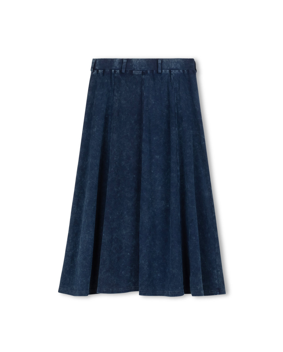 Mineral Wash Panel Flyfront Skirt - Junees