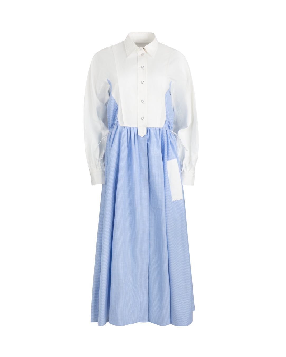 Stripe Drawstring Dress