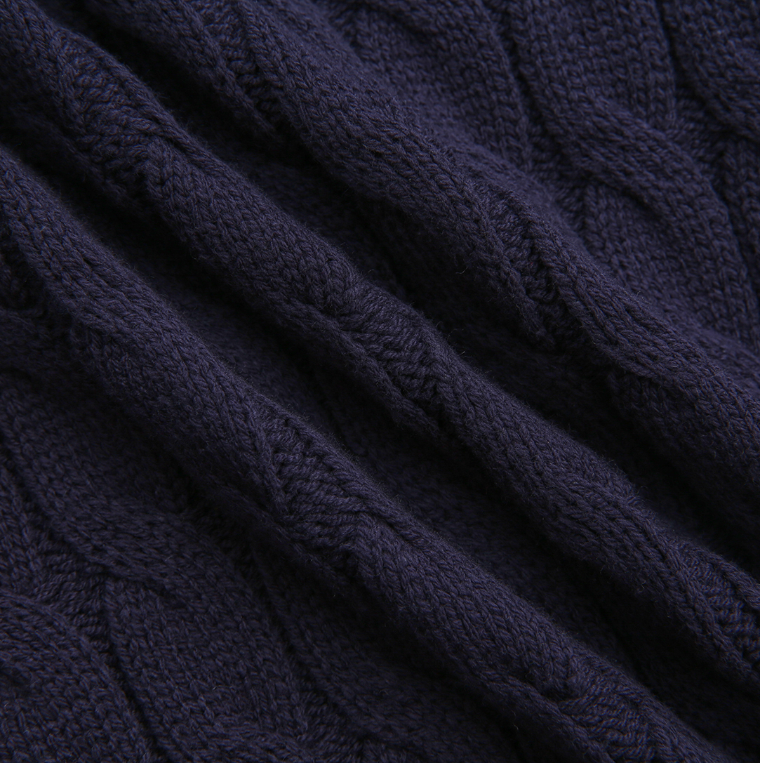 Chunky Knit Vest Blouse