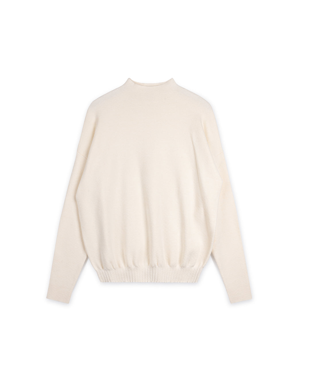 Bottom Gathered Sweater W-13589